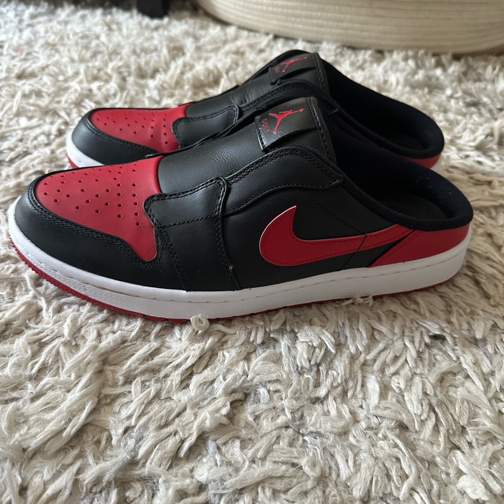 Jordan 1 Golf mules Bred
